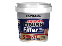 Ronseal - Smooth Finish 5 Minute Multi Purpose Filler Tub 600ml - 36564