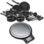 Amazon Basics Digital Kitchen Scale and Cookware Sets