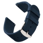 Bofink® Nordic Nylon Strap for TicWatch C2 Rose Gold - Navy
