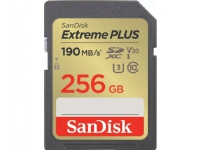 SanDisk Extreme PLUS - Flash-minneskort - 256 GB