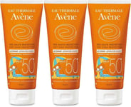 Avène Very High Protection Lotion for Children SPF50+ 100ml X 3