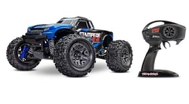 Traxxas 67154-4 Stampede 4x4 BL-2S 1/10 Monster Blue