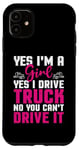 iPhone 11 Yes I Drive Truck American Commercial Truck Driver Case