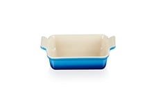 Le Creuset Heritage Rectangular Dish, Stoneware, 26 cm, 2.4 litres, Azure, 71102262200001