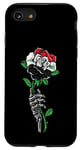 Coque pour iPhone SE (2020) / 7 / 8 Rose de l'Irak avec squelette Fierté du drapeau irakien Racines Souvenir de l'Irak