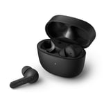 PHILIPS Earbuds, Splash and Sweat Resistant, Bluetooth, Up to 18 Hours Play