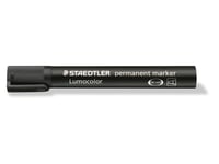 Marker Staedtler Lumocolor 352-9 Permanent Sort 2Mm Bullet (10 Stk.)