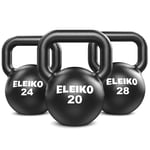 Eleiko Kettlebell Training Set 20-24-28 kg, Viktset