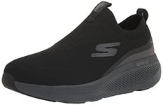 Skechers Men's GOrun Elevate-Slip On Performance Athletic Running & Walking Shoe Running, Black, 9 UK
