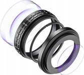 Ulanzi 2in1 Macro 10x Wide 18mm Lens For Sony Zv-1/Rx100 Vii
