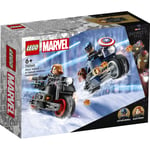 Lego Marvel Les Motos De Black Widow Et De Captain America 76260 Lego - La Boîte