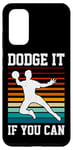 Galaxy S20 Funny Dodgeball game Design for a Dodgeball Player Case
