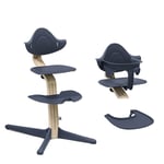 STOKKE - Chaise haute Nomi avec plateau et baby set