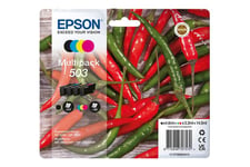 Epson 503 Multipack - 4-pack - svart, gul, cyan, magenta - original - bläckpatron