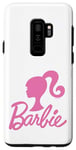 Coque pour Galaxy S9+ Barbie - Logo Barbie Pink