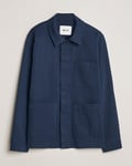 NN07 Olav Overshirt Navy Blue