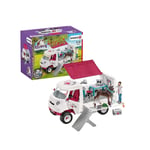 Schleich Horse Club Mobile Vet AnimalHealing Center Car Clinic Pet Toy Playset