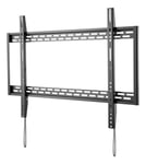 DELTACO Heavy-duty Fixed TV Wall mount, 60-100", curved and flat panel