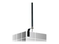 Delock - Antenn - mast - cellulär, Wi-Fi, Bluetooth - 3 dBi - rundstrålande - utomhus, kan monteras på vägg