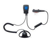 Lafayette Mini-headset Yttre Icom Oval
