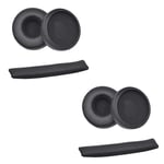 For  Synchros E40BT E40 Bluetooth Headphones Earpads Cushion Cover Leather4500