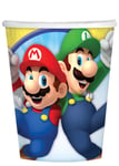 Super Mario Party Paper Plates Cups Pack 8