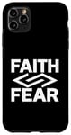 Coque pour iPhone 11 Pro Max Faith Over Fear Angular Infinity Symbol Hommes