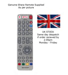Replacement Remote Control For Sharp TV MODEL, LC32CFG6022K,LC-32CFG6022K,
