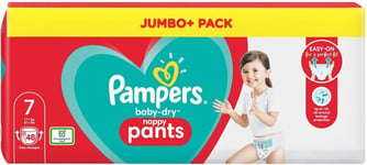 Pampers Baby Dry Pants Size 7-48 Pants