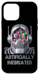 iPhone 12 mini Funny AI Artificially Inebriated Drunk Robot Stoned Tipsy Case