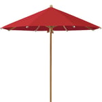 Glatz, Teakwood parasoll 350 cm Kat.4 403 Carmine