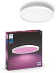 Philips Hue White and Colour Ambiance Surimu Smart LED Panel Light [Round -...