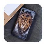 Surprise S For Iphone 11 Lion Male Lovely Design Phone Accessories Case For Iphone 8 7 6 6S Plus 5 5S Se Xr X Xs Max Coque Shell-8-For Iphone 6S Plus