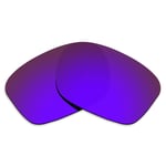 Hawkry Polarized Replacement Lenses for-Oakley Sliver Foladable Sunglass Purple