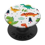 Cute Pop Socket Dinosaur Phone Pop Socket Kids Dinosaur PopSockets Swappable PopGrip