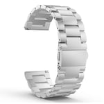 TicWatch Pro 22mm klockband av rostfritt stål - Silver