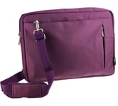 Navitech Purple Premium Messenger/Carry Bag Compatible with The HP Elite Dragonfly 13.3"