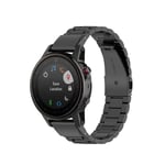 Garmin Instinct 2S Stilrent länkarmband i metall, Svart