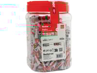 Fischer Duopower Raw Pluggsats 40 Mm 8 Mm 570549 450 St