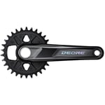 Shimano Deore M6100 Chainset - 12 Speed Black / 32 165mm