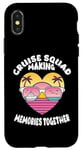 Coque pour iPhone X/XS Cruise Squad Doing Memories Family, Summer Heart Sun Vibes