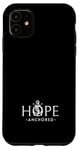 iPhone 11 Hope Anchored Anchor Symbol Christian Phone Case