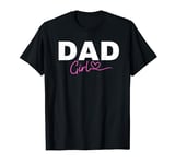 Happy Fathers day Men Outfits Pink Heart Funny Dad Girl T-Shirt