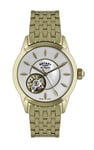 Rotary Womens Skeleton Automatic Watch with Stainless Steel Strap LB90513/41