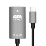 Kinsound USB Type C to HDMI Adapter Cable 4K for MacBook Pro,Samsung Mobile Phones, Google Chromebook Pixel and More Type c Supported Devices (4k@30Hz)