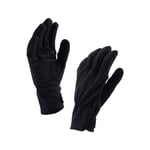 SealSkinz ladies bike gloves Womens AllWeather Cycle Gloves, Black, L