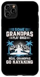 Coque pour iPhone 11 Pro Max Certains grandpères jouent au bingo Real Grandpas Go Kayak