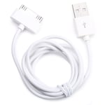 Cherie 30 broches USB Date cable chargeur de fil pour iphone 4 s 4 s 3GS 3G iPad 1 2 3 iPod Nano itouch telephone cordon de charge cable Kabel - Type WHITE - 1m