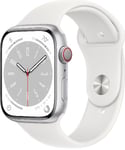Apple Watch 8 Aluminium 45mm eSIM Silver Grade A