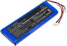 Kompatibelt med JBL Pulse 3 Version 2, 3.7V, 5800 mAh